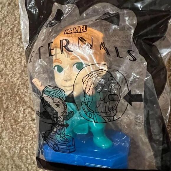 SPRITE Marvel's ETERNALS McDonald's Fast Food Happy Meal Toy - Picture 3 of 4